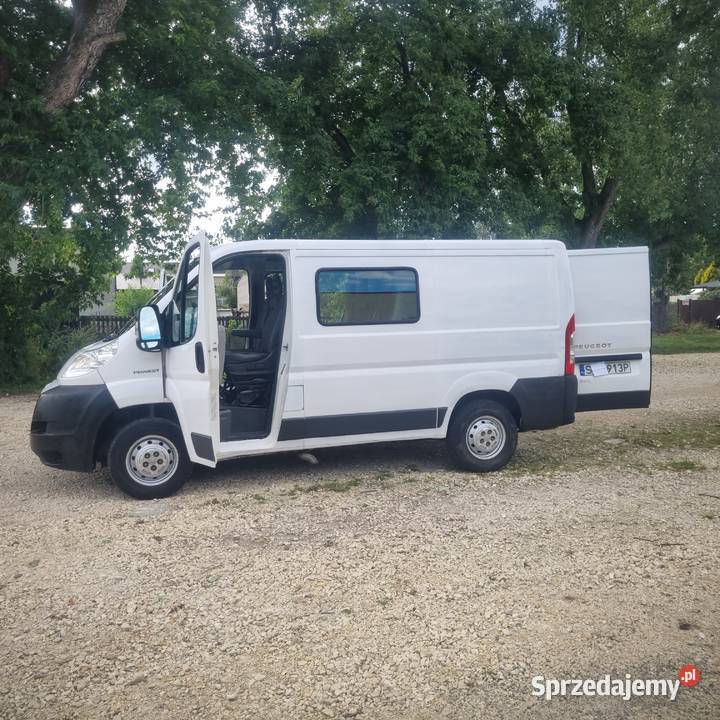 Peugeot Boxer 7 OSÓB BRYGADÓWKA 1 WŁAŚCICIEL śląskie Siewierz