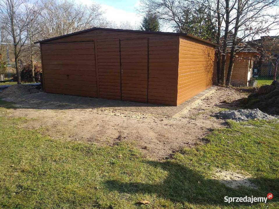 Garaż blaszak dwuspadowy Garwolin