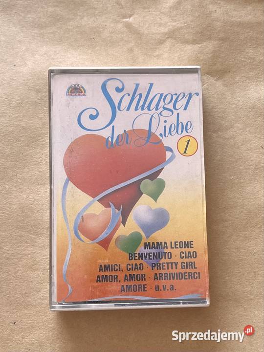 Kaseta magnetofonowa Schlager der Liebe 1 pop Płyty i kasety Grupa