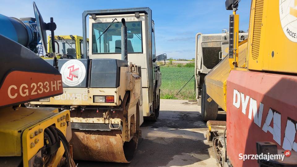 Bomag BW144AD2 biały walec drogowy do masy Rok produkcji 1997 Walce mazowieckie Kacice