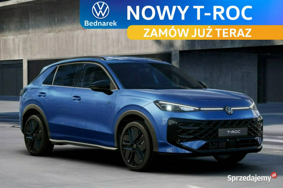 Volkswagen TRoc Wersja RLine 15 eTSI 150 DSG Łódź