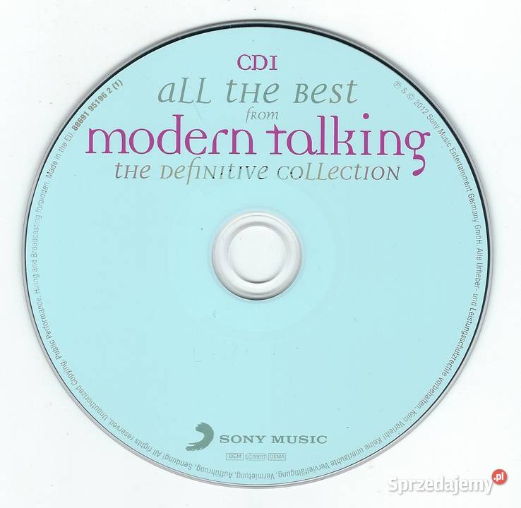 3 CD Modern Talking All The BestThe Definitive Muzyka Brwinów