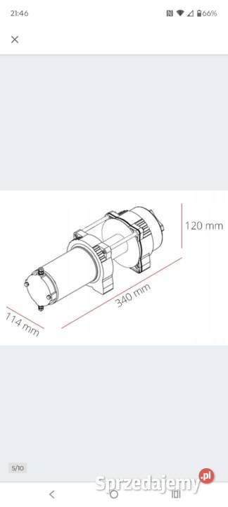 Wyciągarka Dragon Winch DWH 4500 HDS Krzyżowa