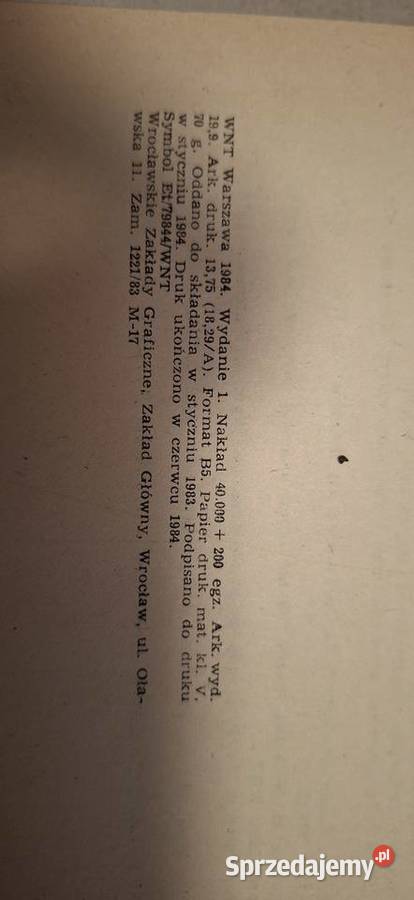 1 wydanie 1984 Niski nakład Kultowa Diody i