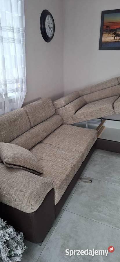 Sprzedam naroznik z funkcja spania Borzęcin Duży