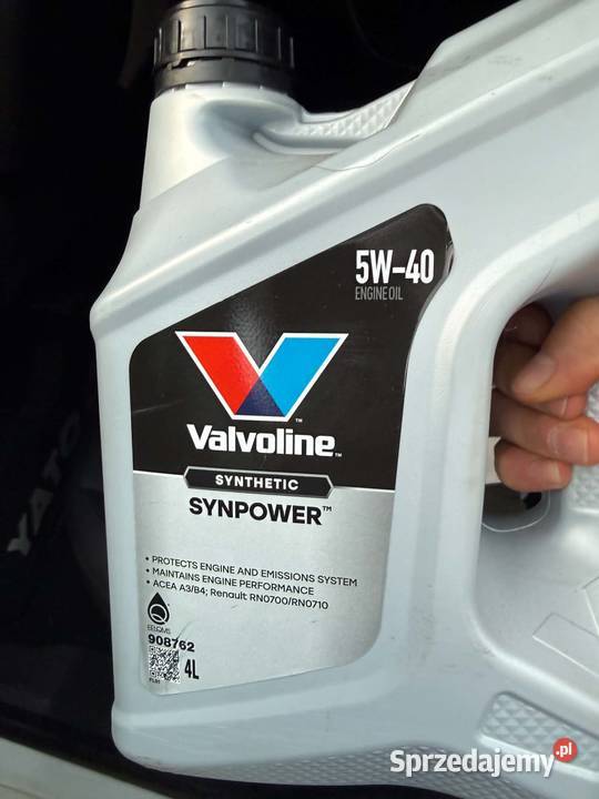 Valvoline Synpower 5W40 4L 908762 śląskie Sosnowiec sprzedam