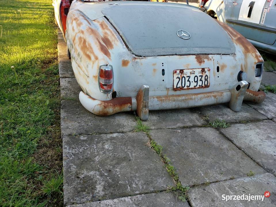 Mercedes 190 SL tylna część nadwozia trzecie zdj Jarosław