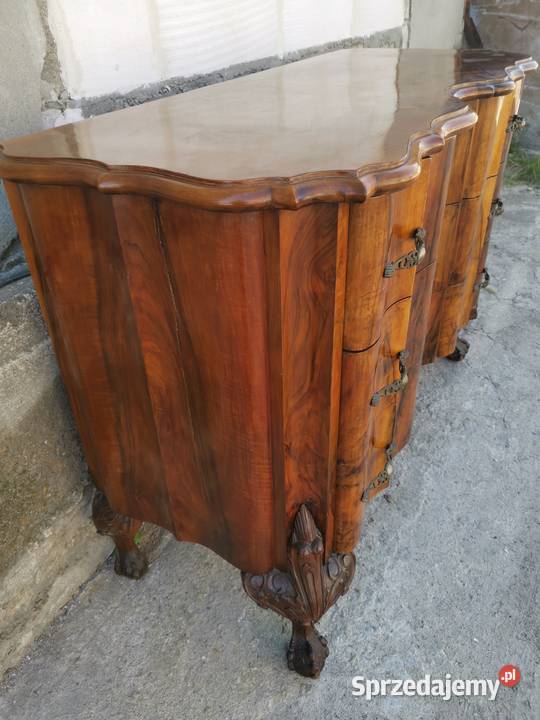Piękna komoda włoska ok1920r antyk transport dolnośląskie Wałbrzych sprzedam
