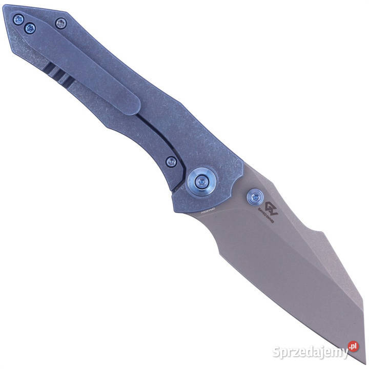 Nóż składany WE Knife HighFin Blue Titanium Gray Warszawa sprzedam
