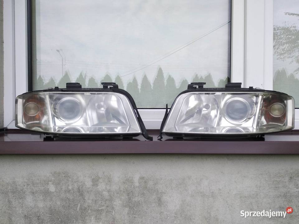Audi A6 C5 LIFT lampy przednie reflektory xenon Sieradz sprzedam