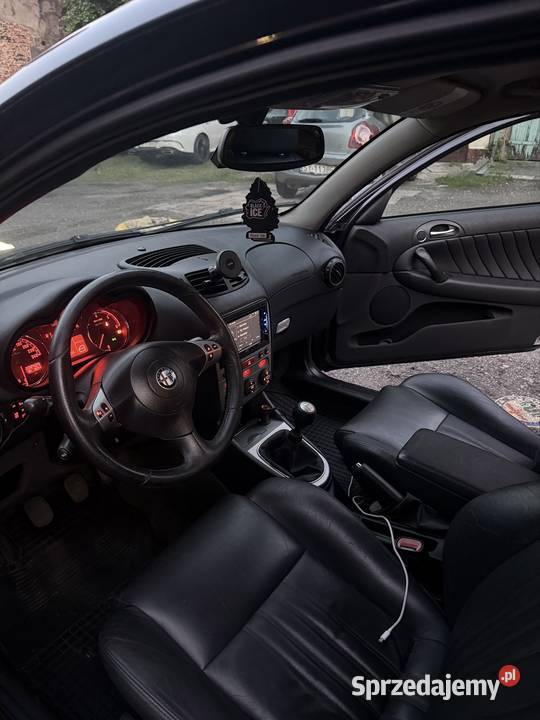 ALFA ROMEO 147 19 JTD 2007 3D 160hp 300nm elektryczne lusterka śląskie Bytom