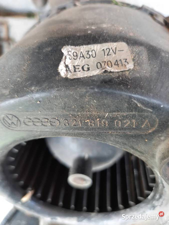 VW GOLF dmuchawanagrzewnica