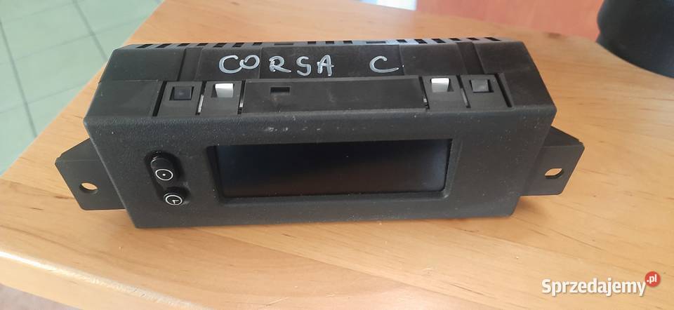 Wyświetlacz ekran Opel corsa C deski rozdzielcze, konsole Szczecin