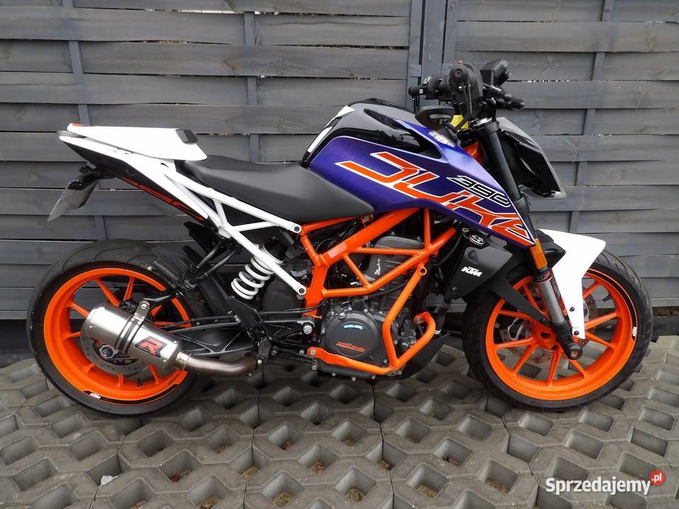 KTM Duke 390 A2 34kW ABS dodatki transport RATY mazowieckie