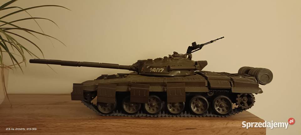 Model czołgu T72 sklejony Gotowy Idealny na lubuskie Nowa Sól