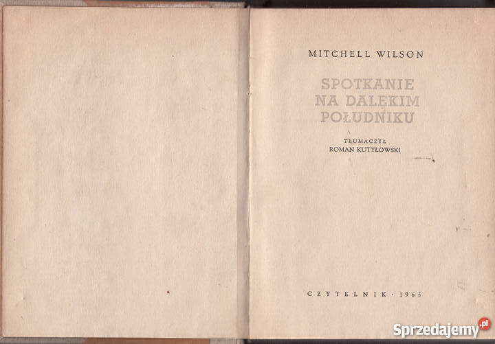 01456 SPOTKANIE NA DALEKIM POŁUDNIKU MITCHELL Czyrna