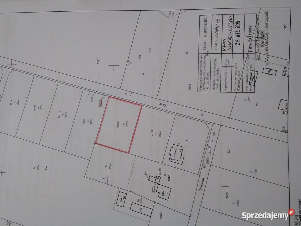 Działka na sprzedaż Kaski gm Baranów