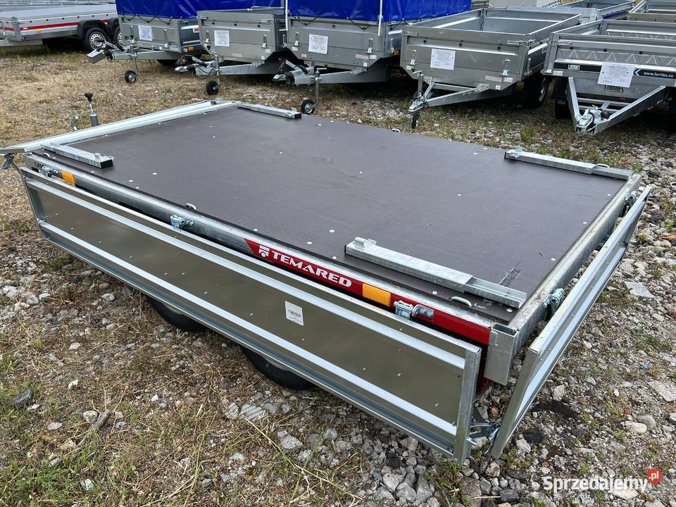 Przyczepa wywrot 750DMC Temared 255x153 KIPER towarowe Piła sprzedam