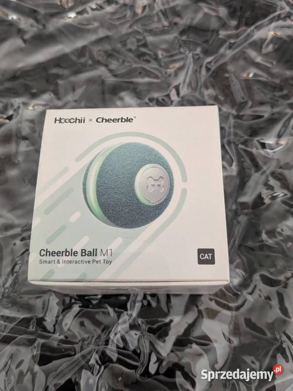 interaktywna piłka kota cheerble ball m1