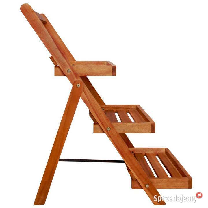 vidaXL Stojak na rośliny 3poziomy 50x63x80 Warszawa