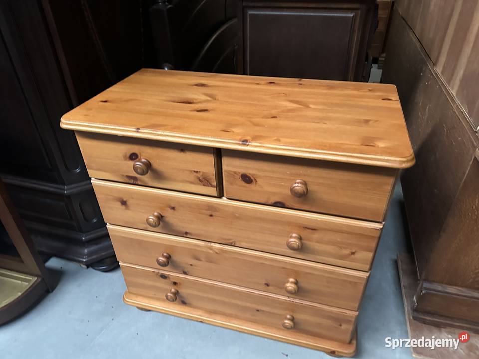 Komoda sosnowa z szufladami 79 Sławoszewek