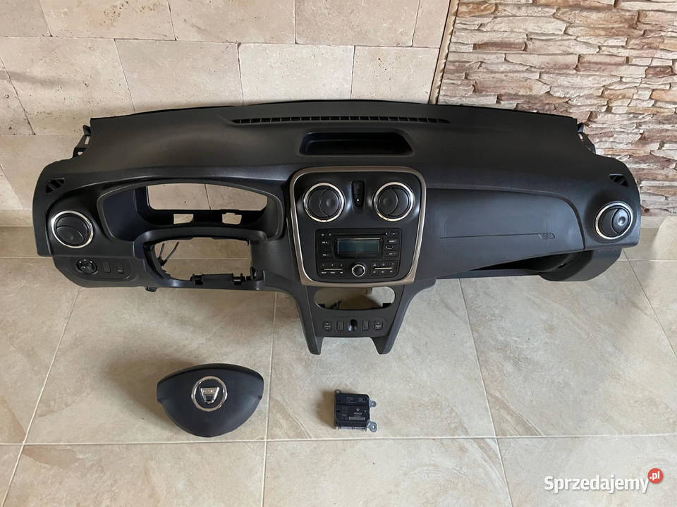 KONSOLA DESKA AIRBAG DACIA LOGAN MCV II małopolskie Barwałd Dolny sprzedam