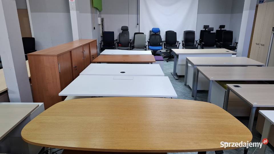 Meble biurowe używane hurt detal biurka szafy