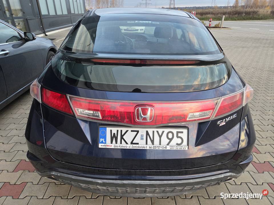 Honda Civic VIII 2007 18 Benzyna LPG 140 Dużym mazowieckie Piaseczno sprzedam