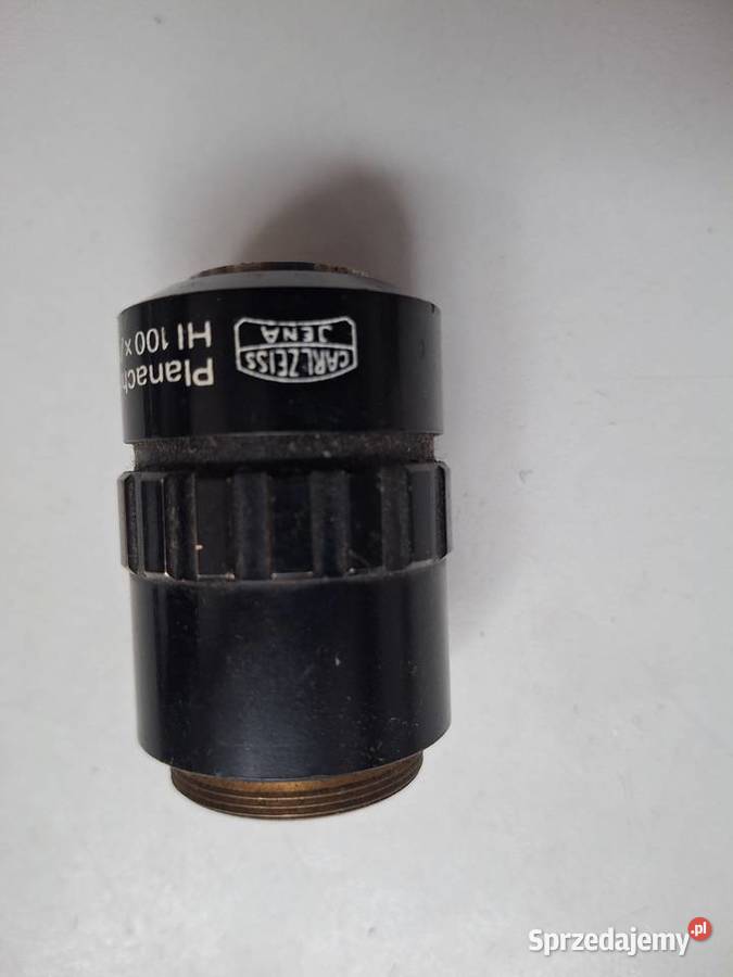 Mikroskop obiektyw mikroskou Carl Zeiss Pozostałe małopolskie Kraków sprzedam