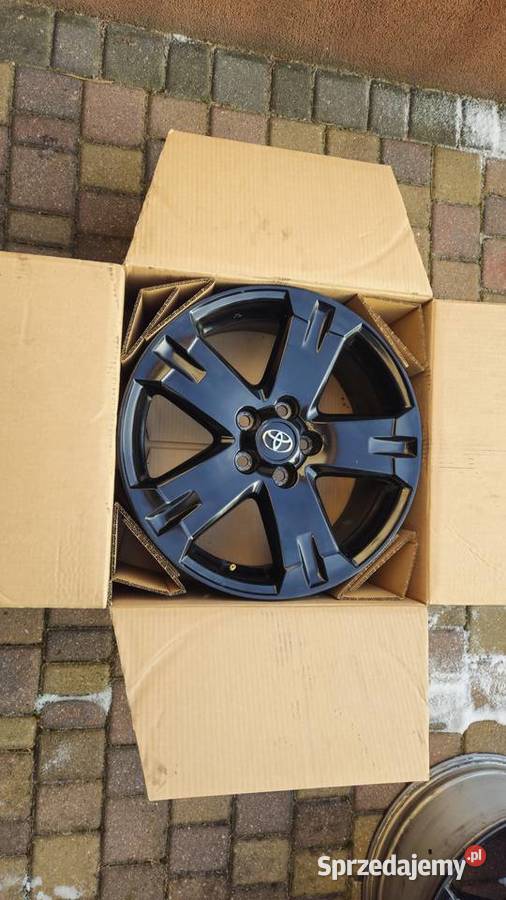 Sprzedam używane alufelgi 18 5x1143 toyota Kutno