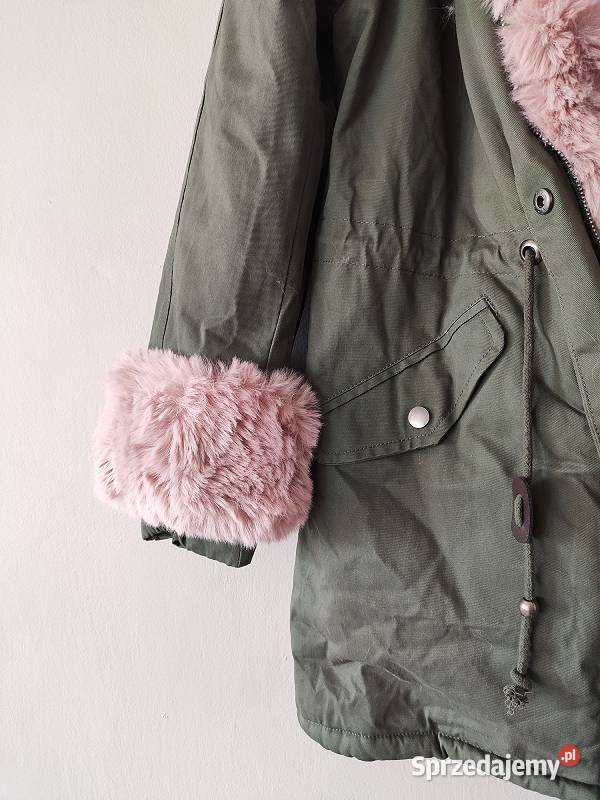 Kurtka parka khaki ocieplana Olsztyn