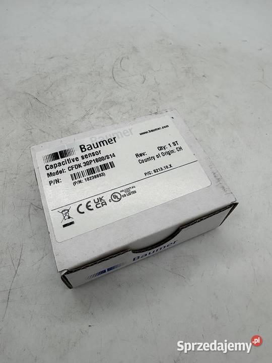 Baumer CFDK 30P1600S14 Czujnik pojemnościowy Warszawa