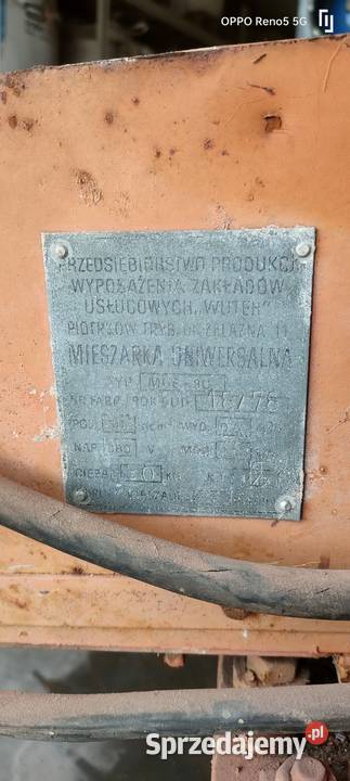 Mieszarka uniwesalna Uniszowa