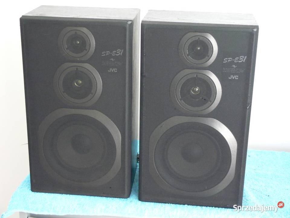Kolumny JVC SPE31 Belgia 2 x 80 wat sprawne sprzedam
