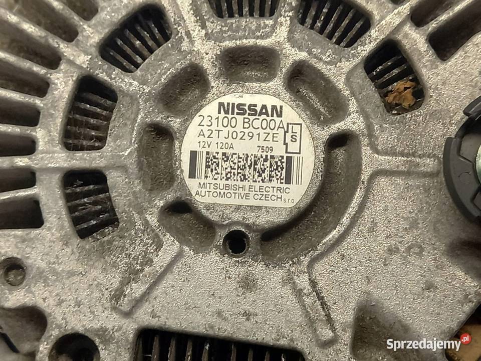 QASHQAI 16 HR16 HR16DE 114 alternator A2TJ0291ZE osobowe Kielce