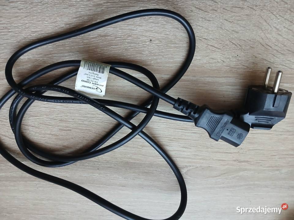 Kabel zasilający do komputera Pozostałe Chrzanów
