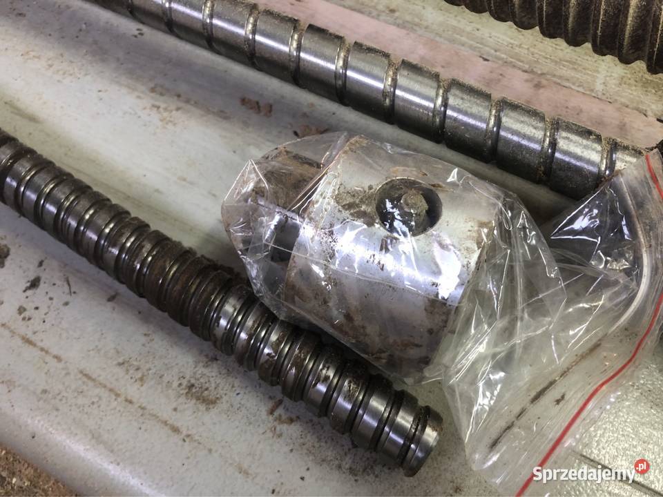 Śruba kulowa skok 10mm fi 25mm długość robocza małopolskie Nowe Brzesko sprzedam