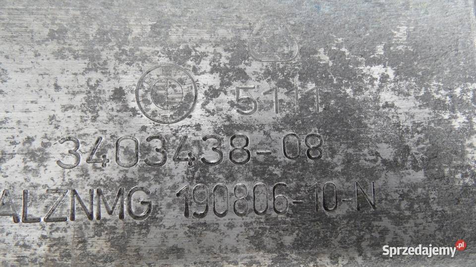 BMW X3 E83 06r belka wzmocnienie zderzaka przód osobowe