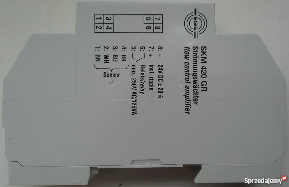 Przetwornik przepływu EGE SKM 420 GR Zabrze sprzedam