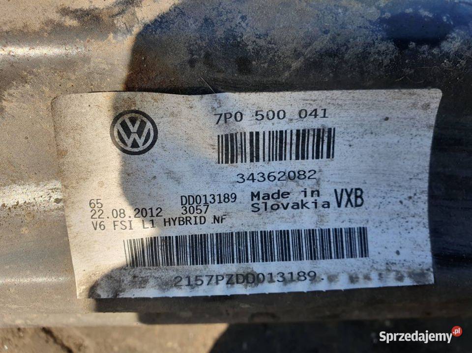 BELKA SANKI TYŁ VOLKSWAGEN TOUAREG II 7P Lipno sprzedam