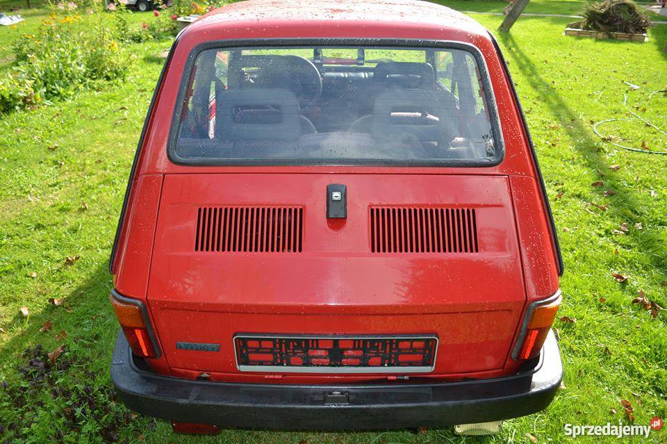 Fiat 126 p Town stan kolekcjonerski 12 przebieg manualna podkarpackie Bajdy