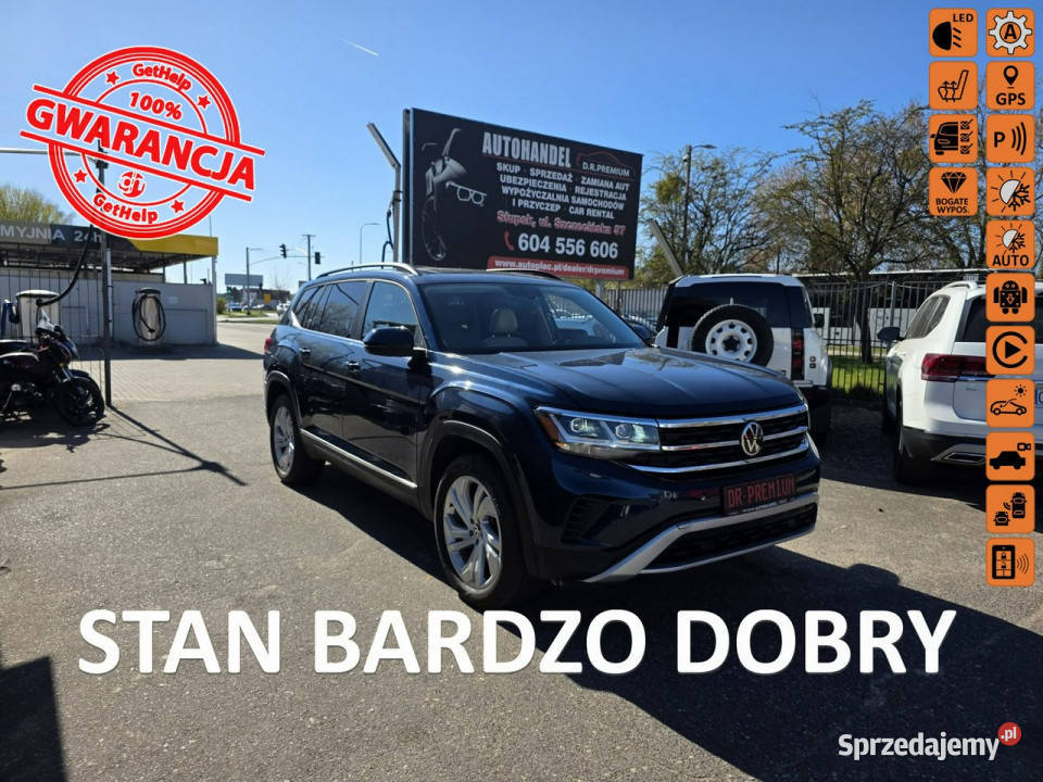 Volkswagen Atlas 36 Benzyna 280 Skóra LED