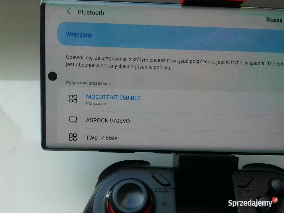 GamePad Bluetooth Mocute050 smartfonów tabletów Bydgoszcz
