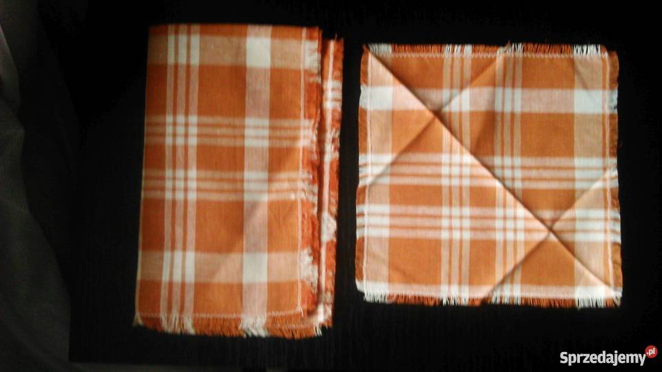 Bieżnik z serwetkami odcienie brązowego mazowieckie sprzedam
