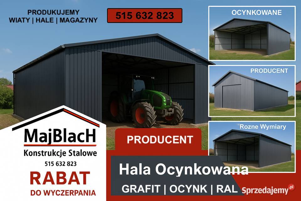 A171Konstrukcja Stalowa Magazyn Hala Stalowa Sprzedaż Zielona Góra sprzedam