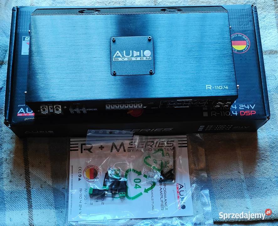 Wzmacniacz Audio System R1104 4x200W4x110W RMS Car audio Rybnik