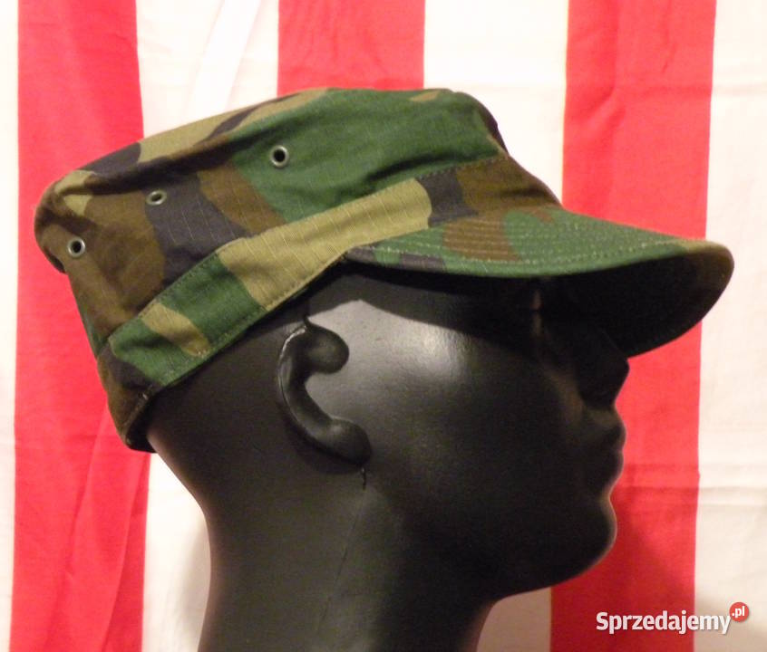Czapka patrol cap woodland small TEXAR cotton Militaria dolnośląskie Wrocław sprzedam