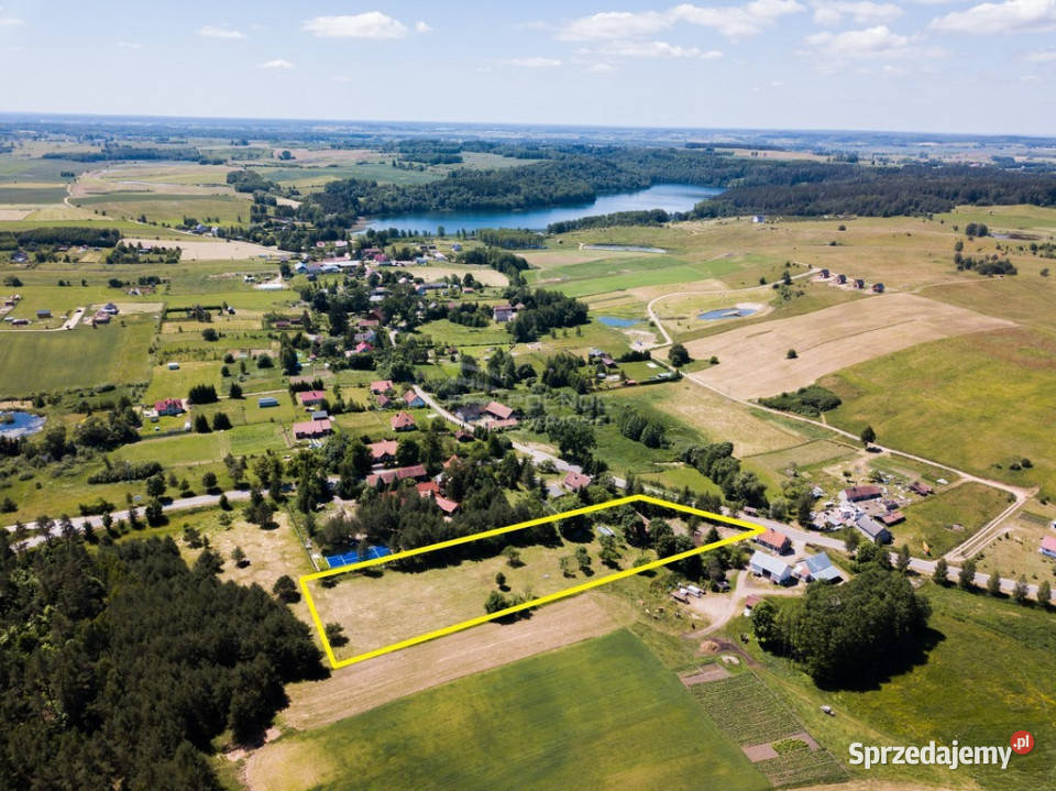 Działka siedliskowa w pełni uzbrojona w Liskach asfalt Liski