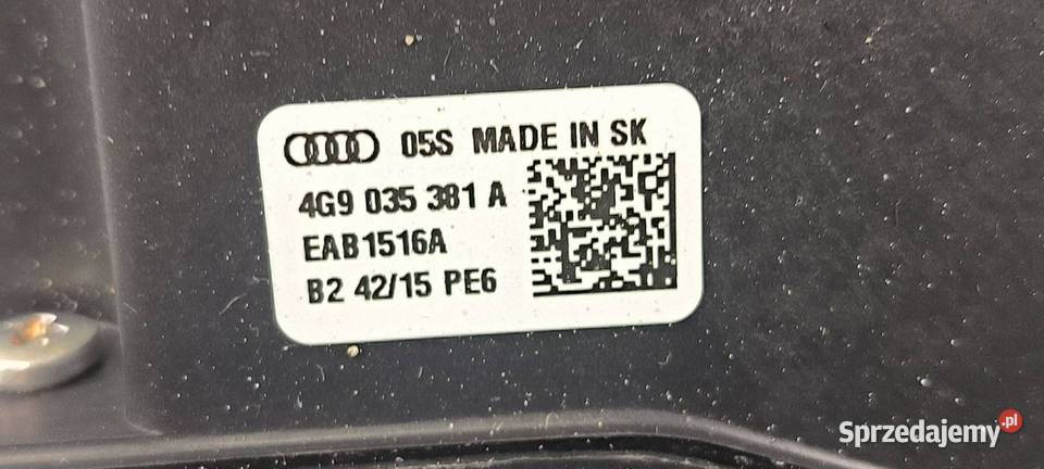 SUBWOOFER AUDI A6 C7 LIFT 4G9035381A Lipno