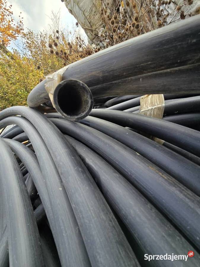 Rury hdpe 32 mm do wody jako peszel na kable Wysokie Mazowieckie